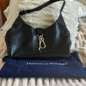 Dooney & Bourke Black Leather Shoulder Bag